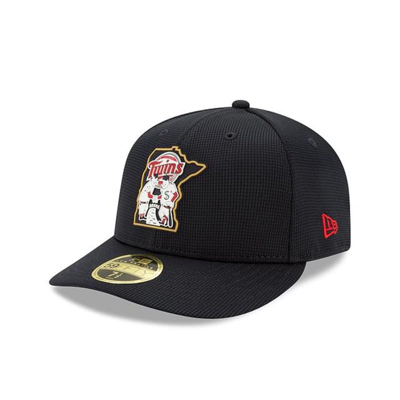 MLB Minnesota Twins Clubhouse Collection Low Profile 59Fifty Fitted (NYT9814) - Blue New Era Caps